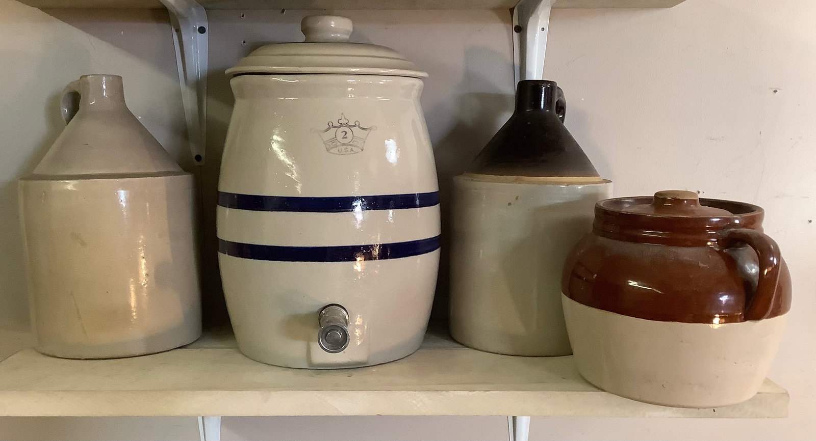 4 Pcs of Antique American Pottery (1 of 2)