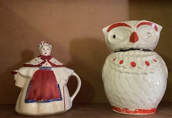 5 Vintage Cookie Jars - 4