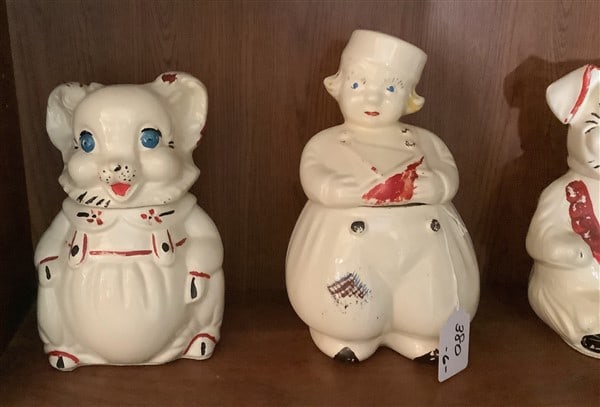 6 Vintage Cookie Jars - 2