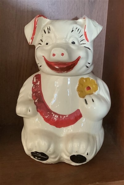 6 Vintage Cookie Jars - 4