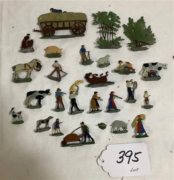 Lot of Country Lead Miniatures: Lot of Country Lead Miniatures