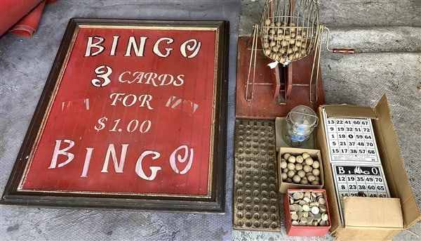 Vintage Country County Fair Traveling Bingo Game (1 of 3)