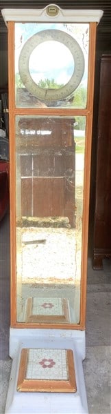 Vintage Coin Operated Penny Scale (1 of 2)