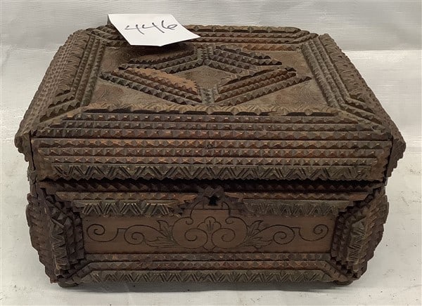 Tramp Art Box (1 of 2)