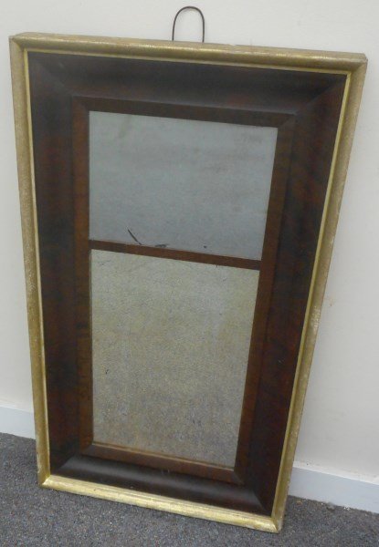 2 Part 19th Cent Ogee Mirror: 2 Part 19th Cent Ogee Mirror