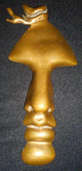 Modern Bronze Face, Arman: Modern Bronze Face, Arman