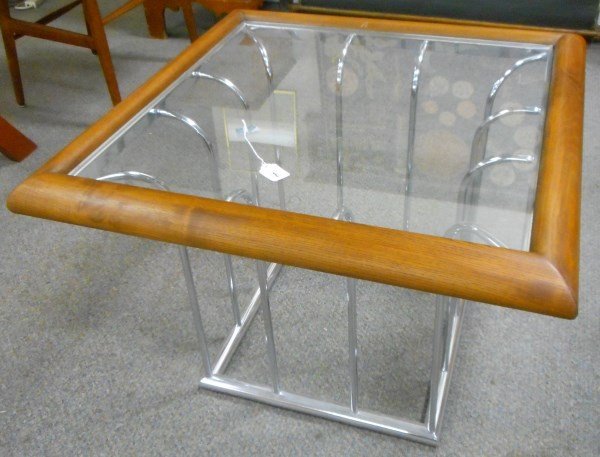 Modern Table "Milo Baughman": Modern Table "Milo Baughman"