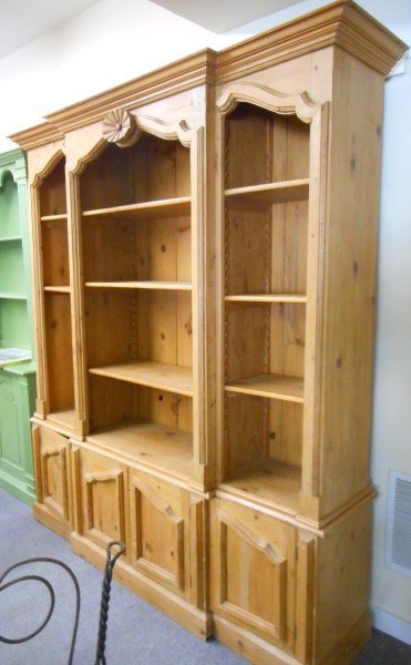 Pine 2 Part English Cabinet (1 of 1)