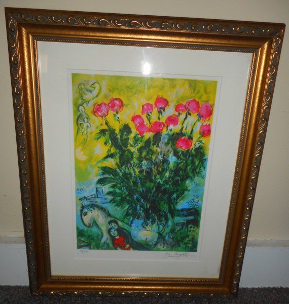 Framed Chagall Print (1 of 1)