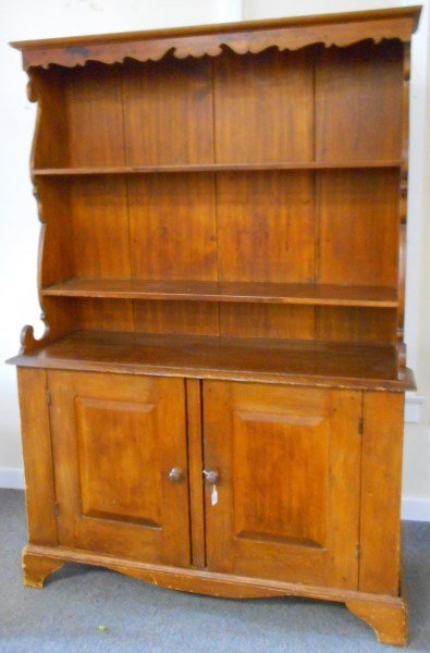 Country Stepback Cupboard (1 of 1)