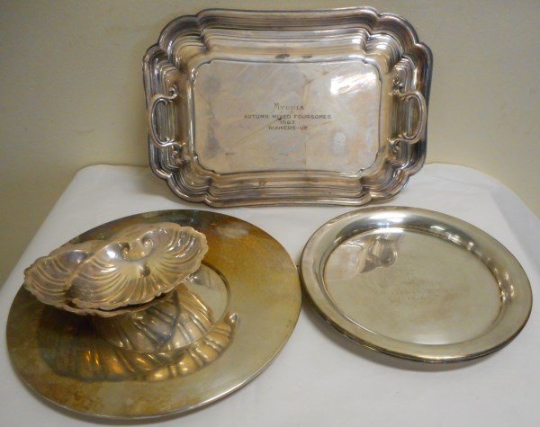 6 Pc. Silver Plate Lot (1 of 2)