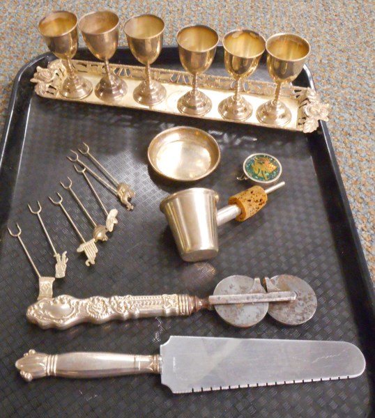 15 Plus Pc. Lot of Sterling Silver (Bar Items) (1 of 1)