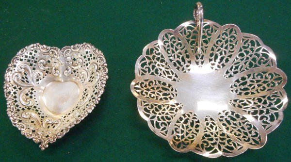 2 Reticulated Sterling Nut Dishes (1 of 1)