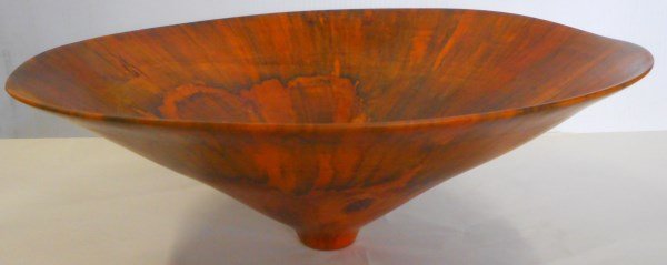 Norfolk Pine 17.5" Bowl Signed Ron Kent '98 (1 of 3)