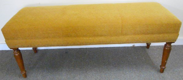 Custom Upholstered Bench (1 of 1)