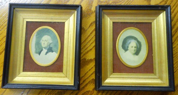 Small Framed Prints Mr. & Mrs. Washington (1 of 1)