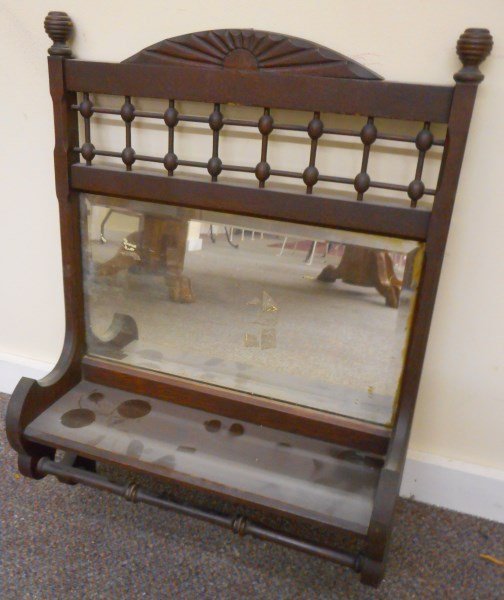 Eastlake Mirror Back Wall Rack (1 of 1)