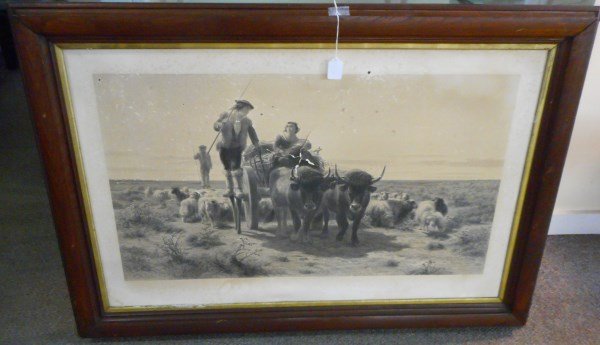 Lg Victorian Walnut Frame (1 of 1)