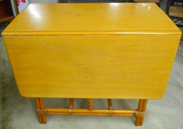 Heywood Wakefield Drop Leaf Table (1 of 1)