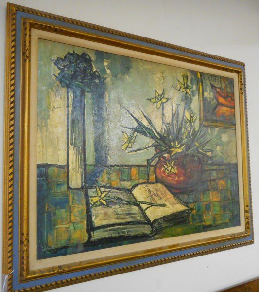 Large Framed Paint Process Still Life- 1965 (1 of 1)