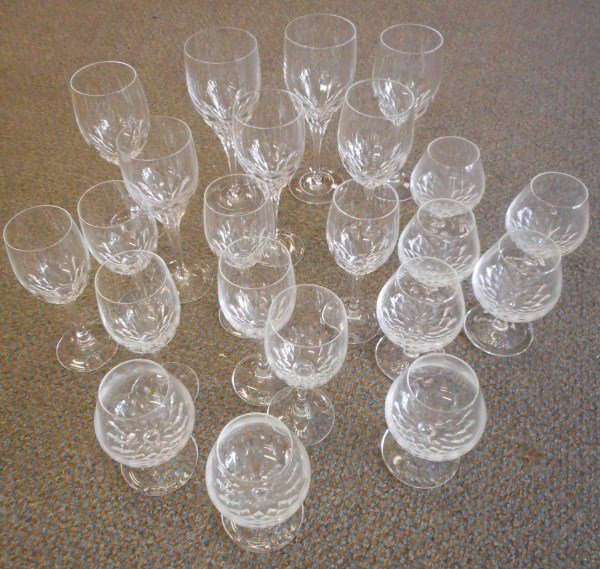 22 Pc. Crystal Lot (1 of 1)