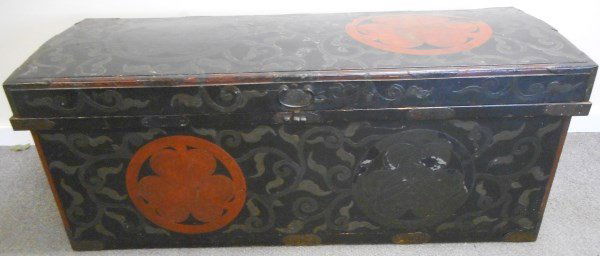 19th Century Lacquered Kimono Chest (1 of 1)