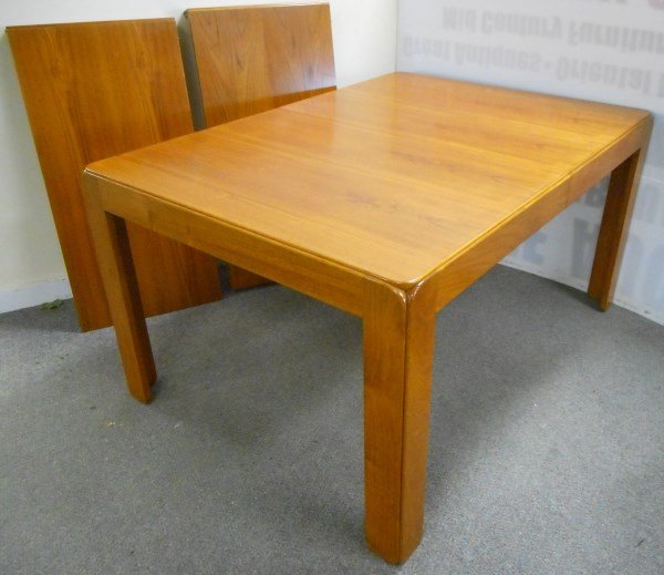 Modern Danish Dining Table with 2 Leaves (1 of 1)