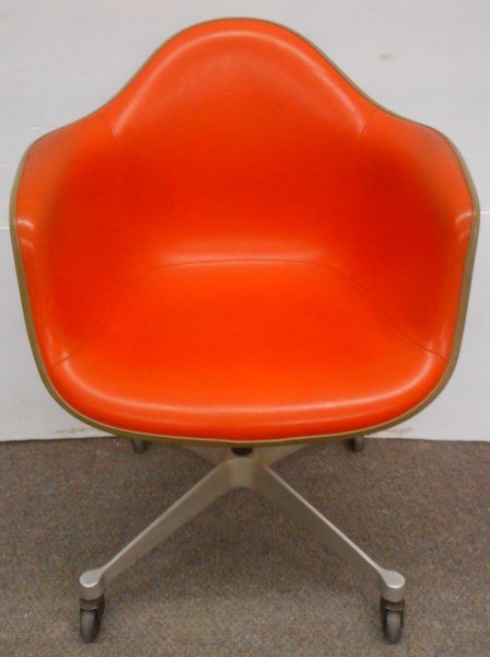 Herman Miller Leather Bucket Chair (1 of 1)