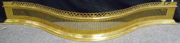 Brass Fireplace Fender, The Williamsburg Collection (1 of 1)