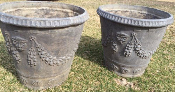 Pair of Pennoyer Newman Planters (1 of 1)