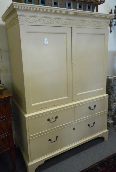2 Part Painted Linen Press: 2 Part Painted Linen Press