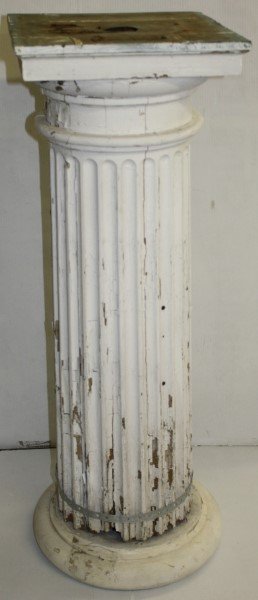 2 Architectural Items, Column and porch rail (1 of 2)