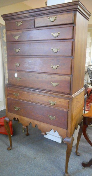 Cherry CT 2 Part Highboy: Cherry CT 2 Part Highboy