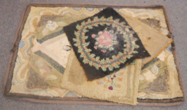 5 Early Hooked Rugs (1 of 1)