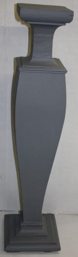 Gray Painted Pedestal (1 of 1)