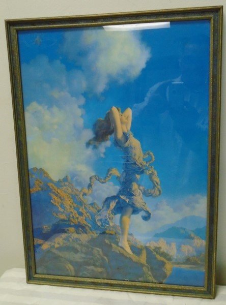 Maxfield Parrish Print 16" x 22" Frame: Maxfield Parrish Print 16" x 22" Frame