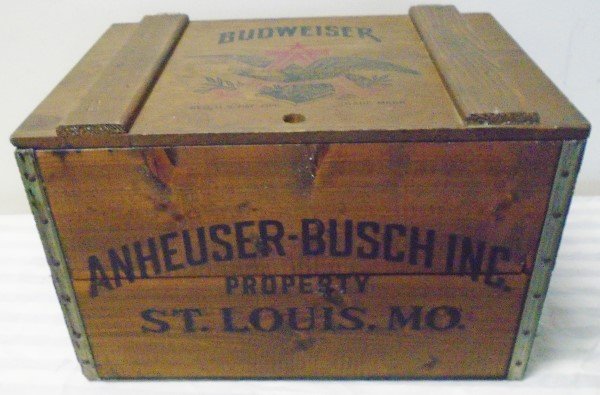 Anheuser Busch Shipping Crate: Anheuser Busch Shipping Crate