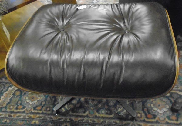 Signed Herman Miller Eames Ottoman (1 of 2)