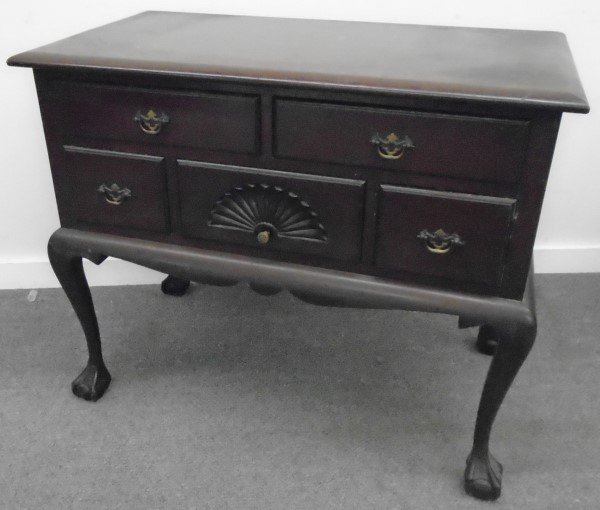 Custom Mahogany Lowboy (1 of 1)