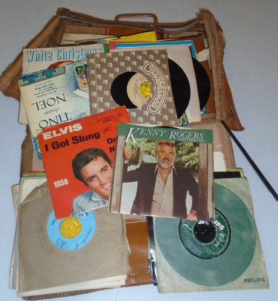 Brief Case of 45 RPM Records (1 of 1)