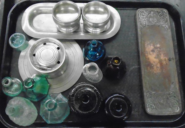 Inkwells, 1 Tiffany Studios: Inkwells, 1 Tiffany Studios