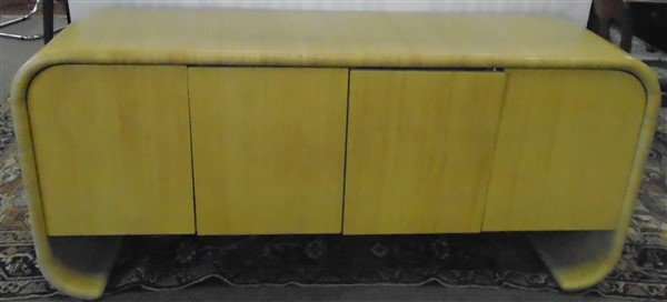 Grass Cloth credenza / Carl Springer: Grass Cloth credenza / Carl Springer