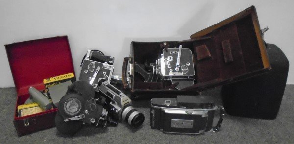 6 Pc. Vintage Projector Lot, Includes Bolex, Victor &: 6 Pc. Vintage Projector Lot, Includes Bolex, Victor & Bell & Howell
