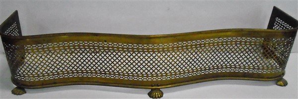 Serpentine Brass Fender: Serpentine Brass Fender 46" wide
