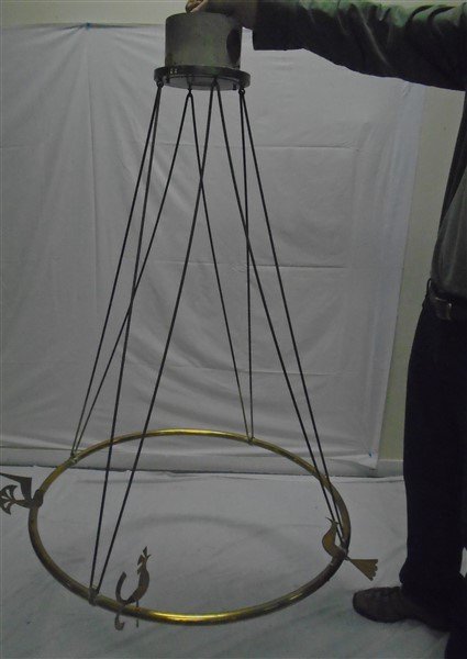 Chandelier Attributed to Tommi Parzinger: Chandelier Attributed to Tommi Parzinger