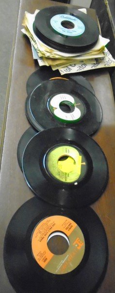 Lot of 45's, Vinyl, LP's Etc.: Lot of 45's, Vinyl, LP's Etc.