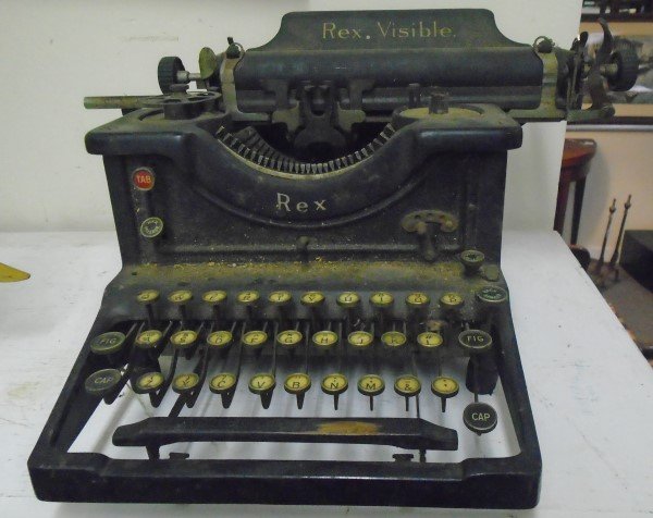 Rex Visible Typewritter: Rex Visible Typewritter