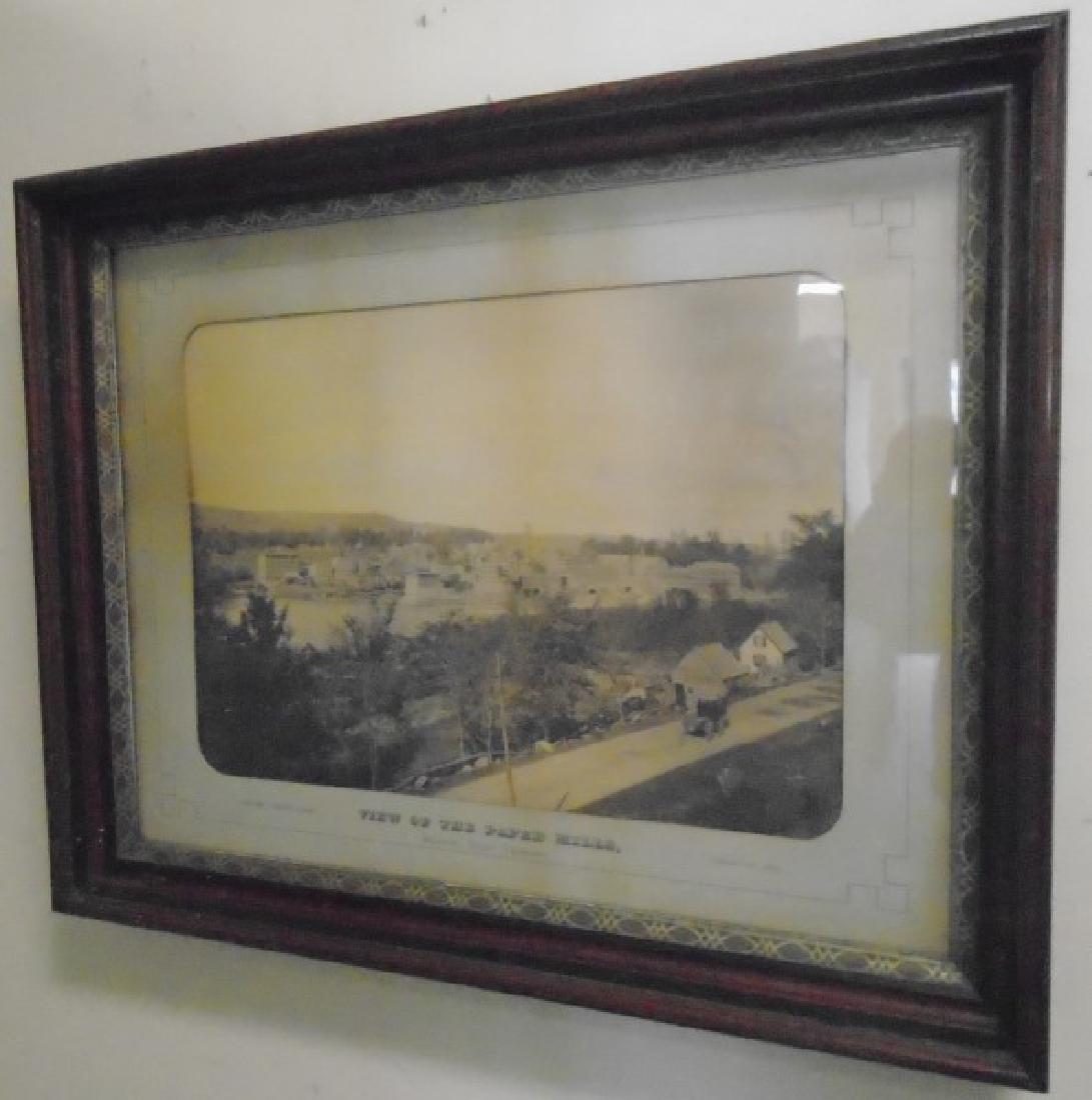 Framed Photo Frederick Blake, Bellows Falls Vermont 26: Framed Photo Frederick Blake, Bellows Falls Vermont 26 x 32 Framed