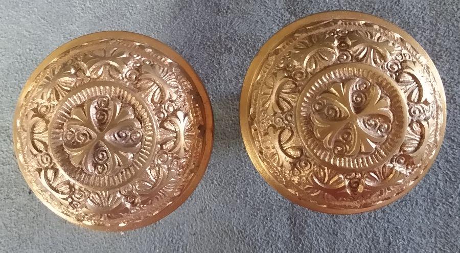 Two Passage Knobs c 1880s (1 of 4)