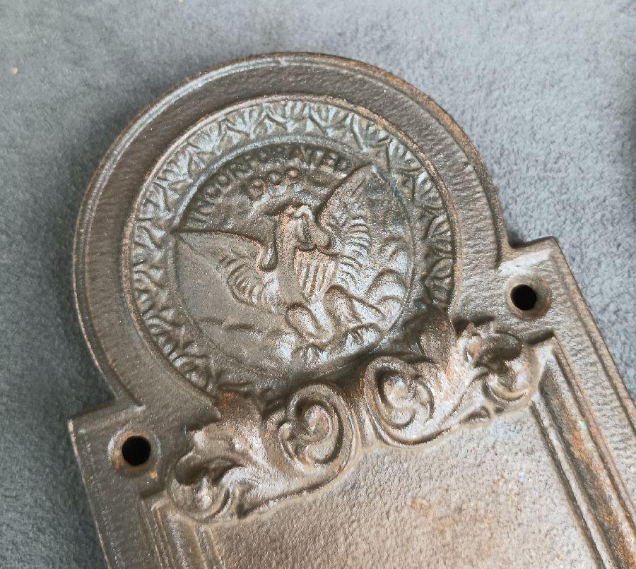 Two Door Plates with Eagles (1 of 3)